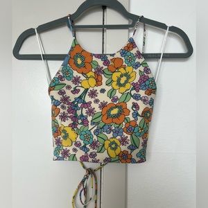 Floral Crop Top